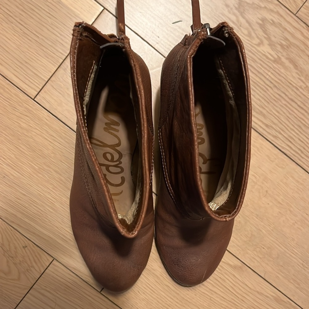 Sam Edelman boots. Size 7. Brown leather